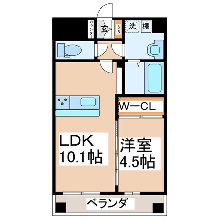 (仮称）九品寺１丁目_162の物件間取画像